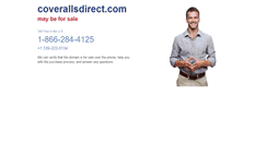 Desktop Screenshot of coverallsdirect.com