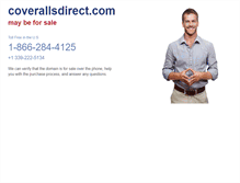 Tablet Screenshot of coverallsdirect.com